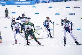09.02.2019, Lahti Finland (FIN): Ida Sargent (USA), Sandra Ringwald (GER), Sophie Caldwell (USA), (l-r)  - FIS world cup cross-country, individual sprint, Lahti (FIN). www.nordicfocus.com. © Modica/NordicFocus. Every downloaded picture is fee-liable.