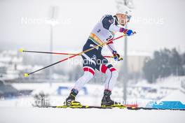 09.02.2019, Lahti Finland (FIN): Sindre Bjoernestad Skar (NOR) - FIS world cup cross-country, individual sprint, Lahti (FIN). www.nordicfocus.com. © Modica/NordicFocus. Every downloaded picture is fee-liable.