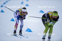 10.02.2019, Lahti Finland (FIN): Sophie Caldwell (USA) - FIS world cup cross-country, team sprint, Lahti (FIN). www.nordicfocus.com. © Thibaut/NordicFocus. Every downloaded picture is fee-liable.
