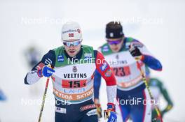 10.02.2019, Lahti Finland (FIN): Sindre Bjoernestad Skar (NOR) - FIS world cup cross-country, team sprint, Lahti (FIN). www.nordicfocus.com. © Thibaut/NordicFocus. Every downloaded picture is fee-liable.