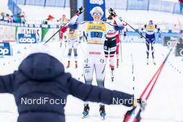 10.02.2019, Lahti Finland (FIN): Maja Dahlqvist (SWE) - FIS world cup cross-country, team sprint, Lahti (FIN). www.nordicfocus.com. © Modica/NordicFocus. Every downloaded picture is fee-liable.