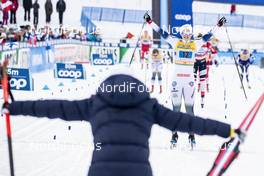 10.02.2019, Lahti Finland (FIN): Maja Dahlqvist (SWE) - FIS world cup cross-country, team sprint, Lahti (FIN). www.nordicfocus.com. © Modica/NordicFocus. Every downloaded picture is fee-liable.