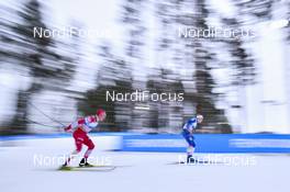 10.02.2019, Lahti Finland (FIN): Logan Hanneman (USA) - FIS world cup cross-country, team sprint, Lahti (FIN). www.nordicfocus.com. © Thibaut/NordicFocus. Every downloaded picture is fee-liable.
