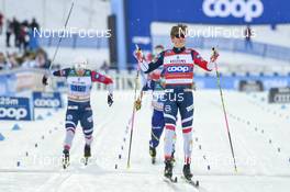 10.02.2019, Lahti Finland (FIN): Johannes Hoesflot Klaebo (NOR) - FIS world cup cross-country, team sprint, Lahti (FIN). www.nordicfocus.com. © Thibaut/NordicFocus. Every downloaded picture is fee-liable.