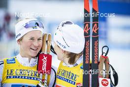 10.02.2019, Lahti Finland (FIN): Maja Dahlqvist (SWE), Ida Ingemarsdotter (SWE), (l-r)  - FIS world cup cross-country, team sprint, Lahti (FIN). www.nordicfocus.com. © Modica/NordicFocus. Every downloaded picture is fee-liable.