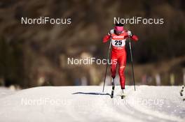 17.02.2019, Cogne, Italy (ITA): Xin Li (CHN) - FIS world cup cross-country, 10km women, Cogne (ITA). www.nordicfocus.com. © Thibaut/NordicFocus. Every downloaded picture is fee-liable.