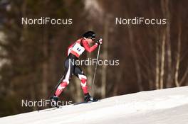 17.02.2019, Cogne, Italy (ITA): Emily Nishikawa (CAN) - FIS world cup cross-country, 10km women, Cogne (ITA). www.nordicfocus.com. © Thibaut/NordicFocus. Every downloaded picture is fee-liable.
