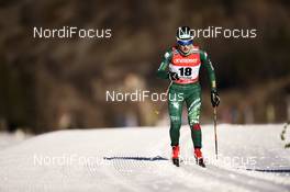 17.02.2019, Cogne, Italy (ITA): Anna Comarella (ITA) - FIS world cup cross-country, 10km women, Cogne (ITA). www.nordicfocus.com. © Thibaut/NordicFocus. Every downloaded picture is fee-liable.