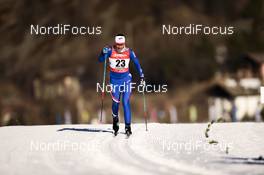 17.02.2019, Cogne, Italy (ITA): Karen Chanloung (THA) - FIS world cup cross-country, 10km women, Cogne (ITA). www.nordicfocus.com. © Thibaut/NordicFocus. Every downloaded picture is fee-liable.