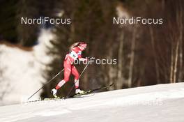17.02.2019, Cogne, Italy (ITA): Anna Zherebyateva (RUS) - FIS world cup cross-country, 10km women, Cogne (ITA). www.nordicfocus.com. © Thibaut/NordicFocus. Every downloaded picture is fee-liable.