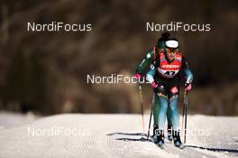 17.02.2019, Cogne, Italy (ITA): Delphine Claudel (FRA) - FIS world cup cross-country, 10km women, Cogne (ITA). www.nordicfocus.com. © Thibaut/NordicFocus. Every downloaded picture is fee-liable.