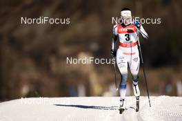 17.02.2019, Cogne, Italy (ITA): Anna Dyvik (SWE) - FIS world cup cross-country, 10km women, Cogne (ITA). www.nordicfocus.com. © Thibaut/NordicFocus. Every downloaded picture is fee-liable.