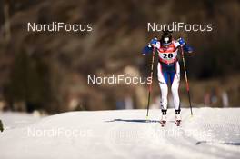 17.02.2019, Cogne, Italy (ITA): Rosie Brennan (USA) - FIS world cup cross-country, 10km women, Cogne (ITA). www.nordicfocus.com. © Thibaut/NordicFocus. Every downloaded picture is fee-liable.