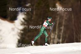 17.02.2019, Cogne, Italy (ITA): Caterina Ganz (ITA) - FIS world cup cross-country, 10km women, Cogne (ITA). www.nordicfocus.com. © Thibaut/NordicFocus. Every downloaded picture is fee-liable.