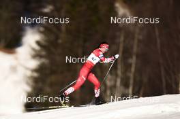 17.02.2019, Cogne, Italy (ITA): Yulia Belorukova (RUS) - FIS world cup cross-country, 10km women, Cogne (ITA). www.nordicfocus.com. © Thibaut/NordicFocus. Every downloaded picture is fee-liable.