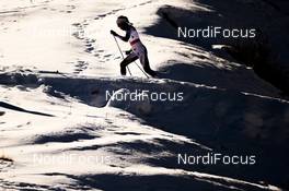 17.02.2019, Cogne, Italy (ITA): Anna Dyvik (SWE) - FIS world cup cross-country, 10km women, Cogne (ITA). www.nordicfocus.com. © Thibaut/NordicFocus. Every downloaded picture is fee-liable.