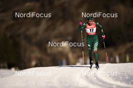 17.02.2019, Cogne, Italy (ITA): Sara Pellegrini (ITA) - FIS world cup cross-country, 10km women, Cogne (ITA). www.nordicfocus.com. © Thibaut/NordicFocus. Every downloaded picture is fee-liable.