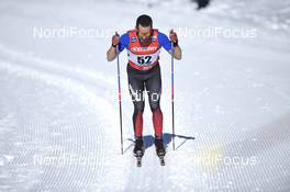 17.02.2019, Cogne, Italy (ITA): Lorenzo Romano (ITA) - FIS world cup cross-country, 15km men, Cogne (ITA). www.nordicfocus.com. © Thibaut/NordicFocus. Every downloaded picture is fee-liable.