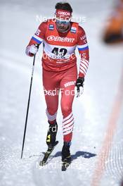 17.02.2019, Cogne, Italy (ITA): Sergey Ustiugov (RUS) - FIS world cup cross-country, 15km men, Cogne (ITA). www.nordicfocus.com. © Thibaut/NordicFocus. Every downloaded picture is fee-liable.