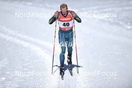 17.02.2019, Cogne, Italy (ITA): Phillip Bellingham (AUS) - FIS world cup cross-country, 15km men, Cogne (ITA). www.nordicfocus.com. © Thibaut/NordicFocus. Every downloaded picture is fee-liable.