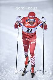 17.02.2019, Cogne, Italy (ITA): Ilia Semikov (RUS) - FIS world cup cross-country, 15km men, Cogne (ITA). www.nordicfocus.com. © Thibaut/NordicFocus. Every downloaded picture is fee-liable.