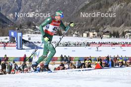 17.02.2019, Cogne, Italy (ITA): Francesco De Fabiani (ITA) - FIS world cup cross-country, 15km men, Cogne (ITA). www.nordicfocus.com. © Thibaut/NordicFocus. Every downloaded picture is fee-liable.