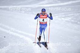 17.02.2019, Cogne, Italy (ITA): Mikael Abram (ITA) - FIS world cup cross-country, 15km men, Cogne (ITA). www.nordicfocus.com. © Thibaut/NordicFocus. Every downloaded picture is fee-liable.