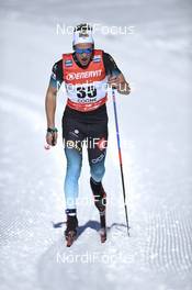 17.02.2019, Cogne, Italy (ITA): Adrien Backscheider (FRA) - FIS world cup cross-country, 15km men, Cogne (ITA). www.nordicfocus.com. © Thibaut/NordicFocus. Every downloaded picture is fee-liable.