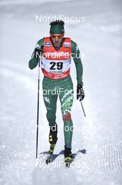 17.02.2019, Cogne, Italy (ITA): Stefano Gardener (ITA) - FIS world cup cross-country, 15km men, Cogne (ITA). www.nordicfocus.com. © Thibaut/NordicFocus. Every downloaded picture is fee-liable.