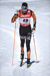 17.02.2019, Cogne, Italy (ITA): Gilberto Panisi (ITA) - FIS world cup cross-country, 15km men, Cogne (ITA). www.nordicfocus.com. © Thibaut/NordicFocus. Every downloaded picture is fee-liable.