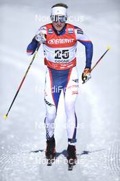 17.02.2019, Cogne, Italy (ITA): Kyle Bratrud (USA) - FIS world cup cross-country, 15km men, Cogne (ITA). www.nordicfocus.com. © Thibaut/NordicFocus. Every downloaded picture is fee-liable.