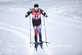 17.02.2019, Cogne, Italy (ITA): Mark Chanloung (THA) - FIS world cup cross-country, 15km men, Cogne (ITA). www.nordicfocus.com. © Thibaut/NordicFocus. Every downloaded picture is fee-liable.