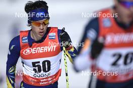 17.02.2019, Cogne, Italy (ITA): Asset Dyussenov (KAZ) - FIS world cup cross-country, 15km men, Cogne (ITA). www.nordicfocus.com. © Thibaut/NordicFocus. Every downloaded picture is fee-liable.