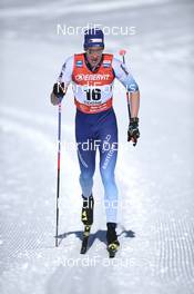 17.02.2019, Cogne, Italy (ITA): Livio Bieler (SUI) - FIS world cup cross-country, 15km men, Cogne (ITA). www.nordicfocus.com. © Thibaut/NordicFocus. Every downloaded picture is fee-liable.