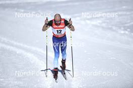 17.02.2019, Cogne, Italy (ITA): Jason Rueesch (SUI) - FIS world cup cross-country, 15km men, Cogne (ITA). www.nordicfocus.com. © Thibaut/NordicFocus. Every downloaded picture is fee-liable.