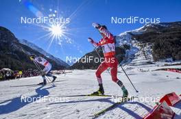 16.02.2019, Cogne, Italy (ITA): Denis Spitsov (RUS) - FIS world cup cross-country, individual sprint, Cogne (ITA). www.nordicfocus.com. © Thibaut/NordicFocus. Every downloaded picture is fee-liable.