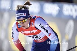 16.02.2019, Cogne, Italy (ITA): Laurien Van Der Graaff (SUI) - FIS world cup cross-country, individual sprint, Cogne (ITA). www.nordicfocus.com. © Thibaut/NordicFocus. Every downloaded picture is fee-liable.