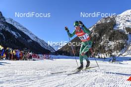16.02.2019, Cogne, Italy (ITA): Stefan Zelger (ITA) - FIS world cup cross-country, individual sprint, Cogne (ITA). www.nordicfocus.com. © Thibaut/NordicFocus. Every downloaded picture is fee-liable.