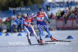 16.02.2019, Cogne, Italy (ITA): Sophie Caldwell (USA) - FIS world cup cross-country, individual sprint, Cogne (ITA). www.nordicfocus.com. © Thibaut/NordicFocus. Every downloaded picture is fee-liable.