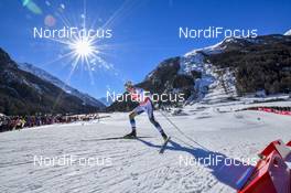 16.02.2019, Cogne, Italy (ITA): Olof Jonsson (SWE) - FIS world cup cross-country, individual sprint, Cogne (ITA). www.nordicfocus.com. © Thibaut/NordicFocus. Every downloaded picture is fee-liable.
