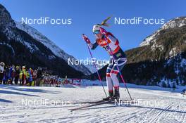 16.02.2019, Cogne, Italy (ITA): Anne Kalvaa (NOR) - FIS world cup cross-country, individual sprint, Cogne (ITA). www.nordicfocus.com. © Thibaut/NordicFocus. Every downloaded picture is fee-liable.