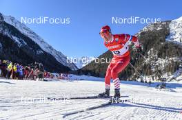 16.02.2019, Cogne, Italy (ITA): Ilia Poroshkin (RUS) - FIS world cup cross-country, individual sprint, Cogne (ITA). www.nordicfocus.com. © Thibaut/NordicFocus. Every downloaded picture is fee-liable.