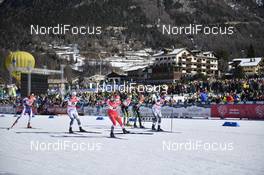16.02.2019, Cogne, Italy (ITA): Tatiana Aleshina (RUS) - FIS world cup cross-country, individual sprint, Cogne (ITA). www.nordicfocus.com. © Thibaut/NordicFocus. Every downloaded picture is fee-liable.