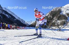 16.02.2019, Cogne, Italy (ITA): Hugo Jacobsson (SWE) - FIS world cup cross-country, individual sprint, Cogne (ITA). www.nordicfocus.com. © Thibaut/NordicFocus. Every downloaded picture is fee-liable.