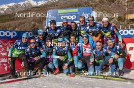 16.02.2019, Cogne, Italy (ITA): Team France Feature - FIS world cup cross-country, individual sprint, Cogne (ITA). www.nordicfocus.com. © Thibaut/NordicFocus. Every downloaded picture is fee-liable.