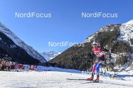 16.02.2019, Cogne, Italy (ITA): Mark Chanloung (THA) - FIS world cup cross-country, individual sprint, Cogne (ITA). www.nordicfocus.com. © Thibaut/NordicFocus. Every downloaded picture is fee-liable.