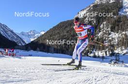 16.02.2019, Cogne, Italy (ITA): Kevin Bolger (USA) - FIS world cup cross-country, individual sprint, Cogne (ITA). www.nordicfocus.com. © Thibaut/NordicFocus. Every downloaded picture is fee-liable.