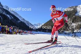 16.02.2019, Cogne, Italy (ITA): Alexander Bolshunov (RUS) - FIS world cup cross-country, individual sprint, Cogne (ITA). www.nordicfocus.com. © Thibaut/NordicFocus. Every downloaded picture is fee-liable.
