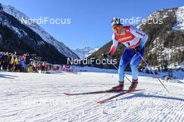 16.02.2019, Cogne, Italy (ITA): Jovian Hediger (SUI) - FIS world cup cross-country, individual sprint, Cogne (ITA). www.nordicfocus.com. © Thibaut/NordicFocus. Every downloaded picture is fee-liable.