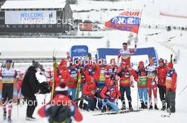 09.03.2019, Oslo, Norway (NOR): team Russia Feature - FIS world cup cross-country, mass men, Oslo (NOR). www.nordicfocus.com. © Thibaut/NordicFocus. Every downloaded picture is fee-liable.